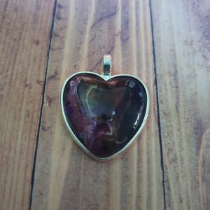 Heart Dipped Pendant (Silver) – 8