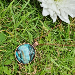 Round Dipped Pendant (Antique Copper) – 2