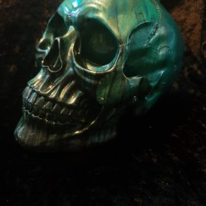 Hand Painted Resin Skull No. 5